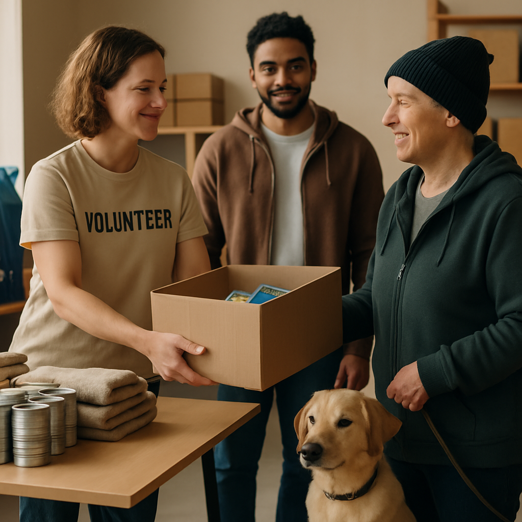 Gemeinschaft, Spenden & Ressourcen bei Lucky Paws Pet Food Pantry