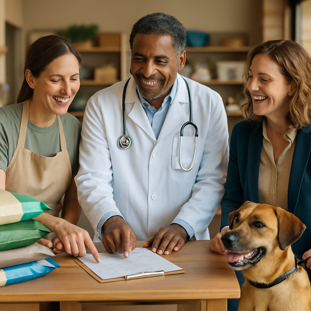 Lucky Paws Pet Food Pantry: Futterbank-Partnerschaften aufbauen