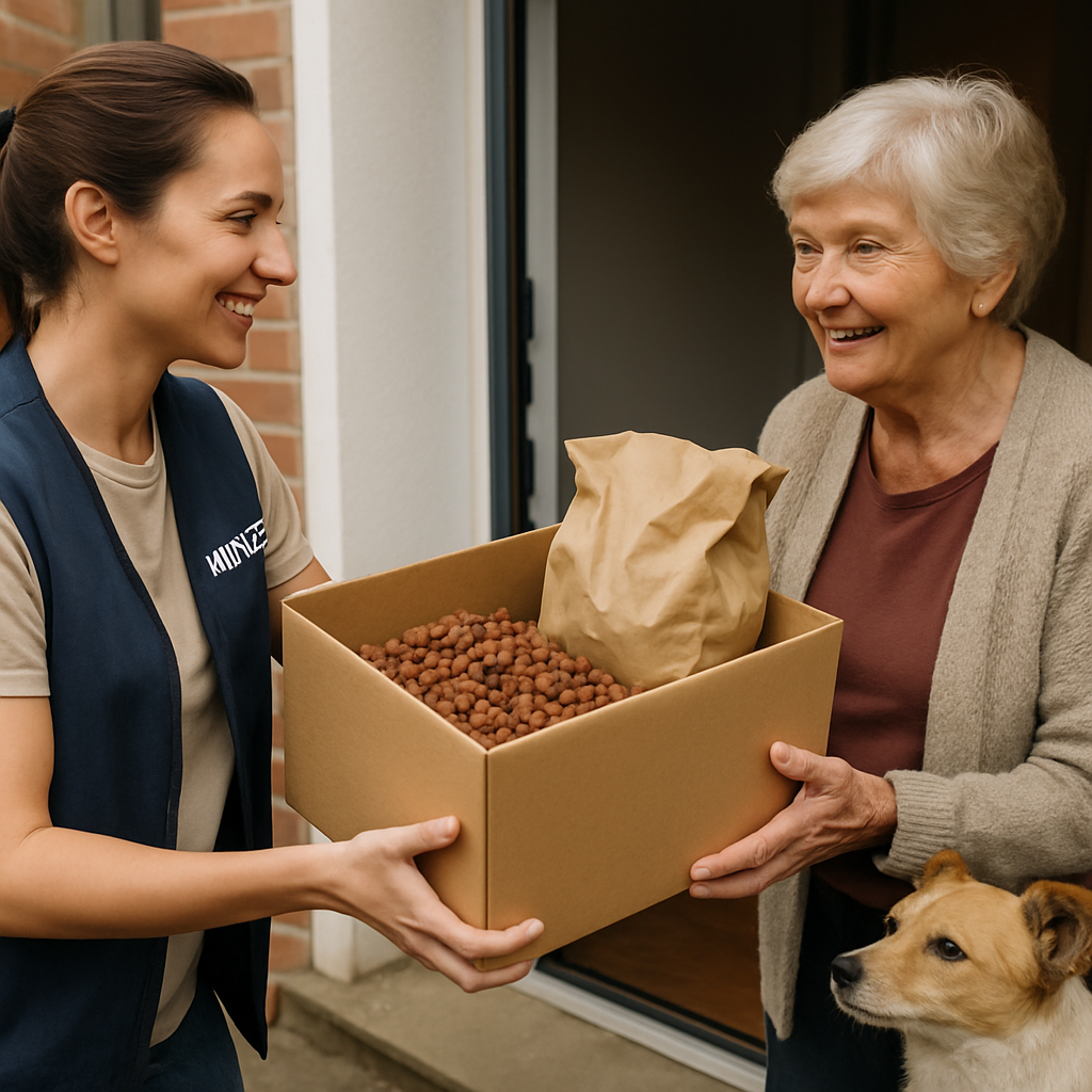 Lucky Paws: Tiernahrungslieferdienste und Unterstützung